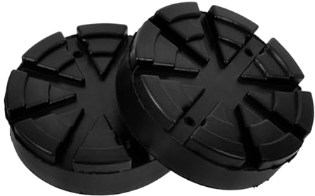 PartyKindom 2pcs Jack Foot Pad Jacks Adapter Motorhome Accessories Jack Pads for Rvs Vehicle Lifts Jack Stand Pads for Pinch Welds Jack Pads for Trailer Bottle Jack Pad Stabilizer Floor Rubber