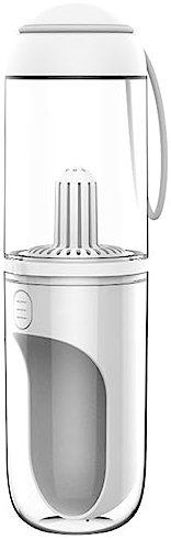 Dog Water Bottle With Filter Leak Proof Portable With Strap Dispenser Bowl Combination 11Oz Drinking Water Feeding Dog Water Bottles With Filter Dispenser With Large Bowl Combination Portable With