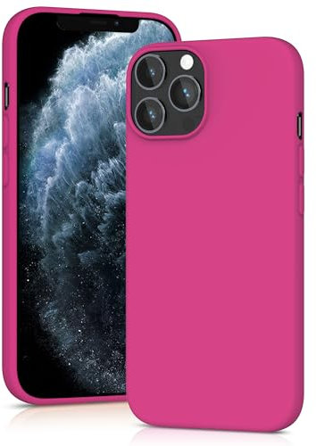 YATWIN Silicone Case for iPhone 11 Pro, Soft-Touch, Shockproof, DustProof, Antiskid Full Body Armour Phone Cover for Apple iPhone 11 Pro - Magenta