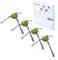 BAKUUM x4 brosses pour LEFANT M2 M210 M210S M210B M210P M213. Pack balais latéraux. Pack de pièces de rechange et accessoires pour robot aspirateur