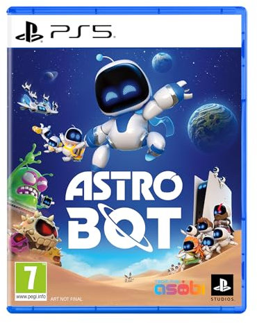 Sony, Astro Bot PS5, Jeu Plateforme-Aventure, Édition Standard, Version Physique avec CD, En Français, 1 joueur, PEGI 7, Pour PlayStation 5