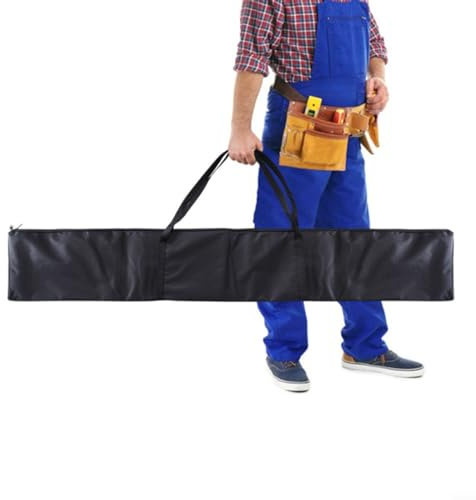 HEBEOT DoubleSide Track Saw Bag 600D Oxford Cloth Protective Guide Rail Bag with Pearl Cotton Protection 150CmX25cm