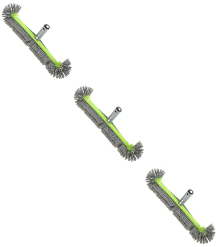 Kisangel Lot De 3 Brosses De Nettoyage De Piscine À Poils en Plastique pour Le Nettoyage des De Carrelage
