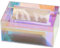 Generic Bunte Acryl-Taschentuchbox, Taschentuch-Aufbewahrungsbehälter, Toilettenpapierhalter, Kosmetiktuchbehälter, Einzigartig, Transparent, Rechteckig, Für Zuhause, Büro, Restaurant, Dekoration