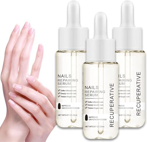 7-Day Nail Growth Strengthening Serum,Stronger Nails in 1 Week Nail Strengthening Treatment,for Repairing Cracked & Dry Cuticle