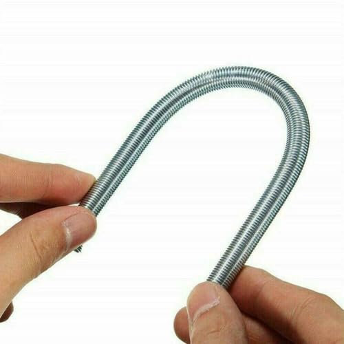 Set di 5 piegatubi a molla da 21 cm per piegare tubi da 1/4 5/16 3/8 1/2 5/8 per applicazioni di condizionatori d'aria e frigoriferi