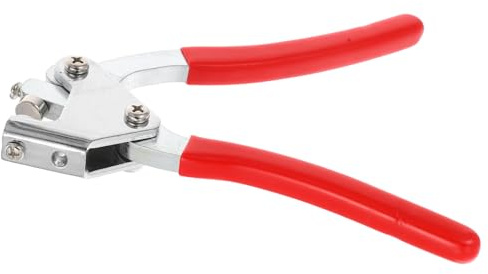 HEMOTON Dichtungspresswerkzeug Satz mit Gebogenem Griff aus Stahl und 165mm Zange zum Abdichten von Stromzählern mit 80 Dichtungsdrähten und 80 Dichtungen