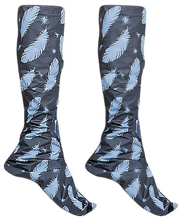 Vulkanschlamm Fußmaske 1 Paar, Peeling Socken für Füße Schwarz | Aluminiumfolie und Vlies, Pflegt Raue Haut Sanft, für Damen und Herren, 1 Paar