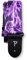 Perri's Leathers Ltd. - Gitarrengurt - Polyester - Purple Lightning - Einstellbar - Für Akustik-/Bass-/Elektrogitarren - Hergestellt in Kanada (LPCP-257)