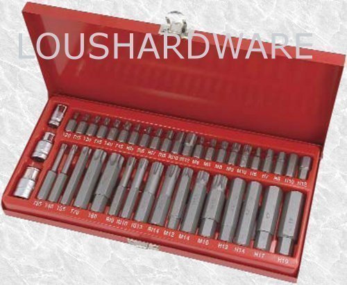 41 PIECE HEX SPLINE RIBE STAR SET
