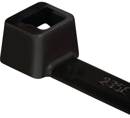 HellermannTyton 111-03050 T30R-PA66HS-BK Kabelbinder 150 mm 3.50 mm Schwarz 100 St.