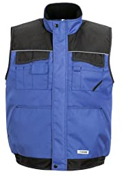 Planam 3321064 Herren Outdoor Winter Dust Weste, royalblau schwarz, Größe XXXL