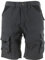 Apache Workwear Men's Work Shorts | APKHT Cargo Holster Pocket Shorts | Grey/Black 38 Waist | Rip-Stop polycotton durable material | Low Rise Comfort Waist | Side cargo pocket and large phone pocket