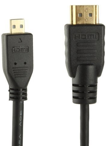 Network-Trading® Câble vidéo Micro HDMI HD extra long pour GoPro Hero3, Hero3+, Hero4 Black Edition et Silver Edition Camera Version par Network-Trading®