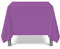 eXODA Tischdecke abwaschbar eckig Deko Vinyl lila zuschneidbar Schutzbezug 200x230cm wasserdicht von