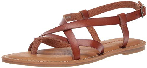 Amazon Essentials Sandali con Cinturino Casual Donna, Tan, 43 EU