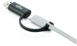 Fujitsu USB-A to USB-C Adapter Connects Previous Notebooks with USB-C peripherals S26391-F6058-L102