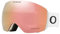 Oakley Flight Deck Prizm Skibrille, matte white-prizm sage gold