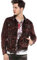 Cipo & Baxx Herren Jeansjacke CJ251 Burgund – Stylische Denim Jacke im Used-Look mit Ziernähten, Nieten & Reißverschlussdetails, Modische Übergangsjacke für Alltag Freizeit & Party – CJ251 Burgund XXL
