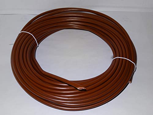 10 Meter Lapp 4520033 H07V-K 4 mm² braun I Verdrahtungsleitung I Aderleitung flexibel I PVC-Einzelader I Litze 4mm2 I Verdrahtung