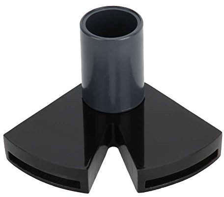 Zerodis Aquarium Entenschnabel Düse, Acryl Doppeldüse Wasserauslass Rücklaufrohr 360 ° einstellbar Wasserdurchfluss Beschleuniger Düse Aquarium Pumpe Fitting