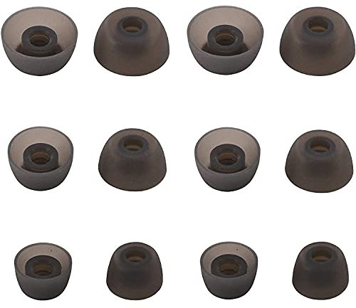 ALXCD Ohrstöpsel kompatibel mit Anker Soundcore Life A1 Life P2 Ohrhörern, S/M/L, 3 Größen, 6 Paar weiche Silikon-Ohrstöpselspitzen, Ersatz für Anker Soundcore Life A1 Life P2, 6 Paar S M L