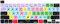 XSKN Final Cut Pro Shortcut-Tastaturabdeckung für MacBook Pro 2020 2019 mit Touch Bar und Touch ID 13 16 Zoll Tastatur A2338 M1 A2251 A2289 A2141 US-Layout