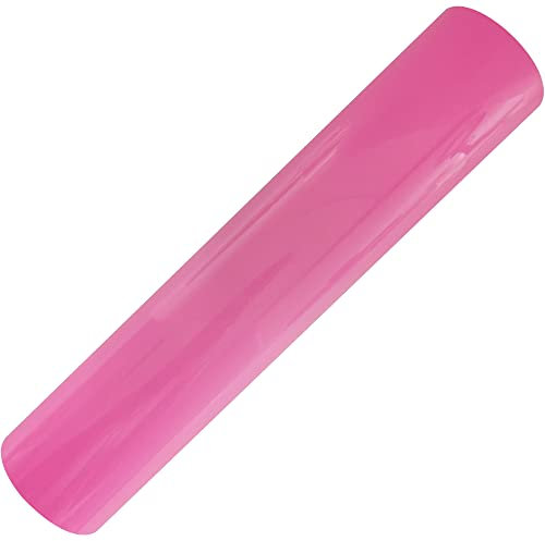 PU Heat Transfer Vinyl 1FTX15FT for T-Shirts Iron on HTV Compatible with Cricut, Cameo, Heat Press Machines (1FTX15FT, Peach red)