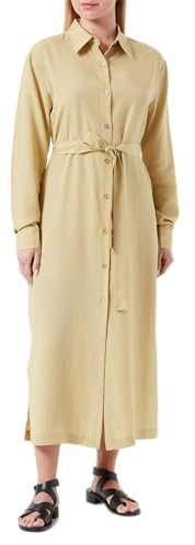 Triumph Women's Thermal MyWear Maxi Dress Bademantel, Moss Light, 44