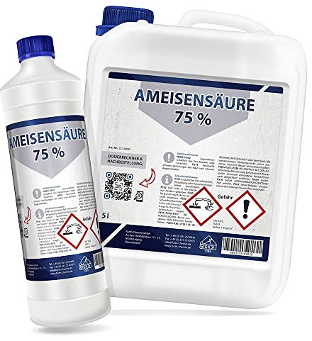 Ameisensäure 75% 2 x 1 l - Flasche