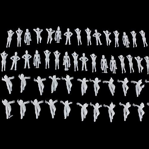 Gutshof miniaturen 100 STK. TT Figuren Modelleisenbahn TT Maßstab TT Eisenbahn Zubehör Menschen