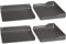 PEKA 300.0694.43 anthrazit Einhängetablar für Eckschrank-Schwenkauszug Libell Magic Corner Standard, KB Stahl, TB 600mm