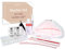 Emmi-Nail Starter-Set UV/LED Ladies Light – 16-tlg. Profi Nagelstudio Set mit Aufbau-Gel, Versiegelungs-Gel, Tipbox, LED Lampe, Primer, Feilen & Travelbag – Nägel selber machen wie im Studio