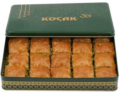 Kocak türkisches berühmtes Spezialwüsten-Baklava (1000 g) - 20 Stück, täglich frisch