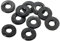 PATIKIL M5 Gummi Flache Unterlegscheiben 10 Packung 5mm ID 11mm AD 1,6mm Dick Dichtring Dichtungsringe Beilagscheiben für Wasserhahn Rohre Wasser Schlauch Befestiger Bolzen Schwarz