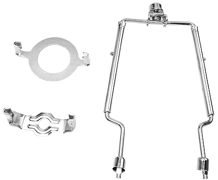1 Stk Lampenhalterung Tischlampen Harfenhalter Hornhalter Lampenschirm Sattel. Lampenharfe Verstellbarer Lampenschirmadapter Stehlampen Harfenhalter Eisen Trompete Beleuchtung