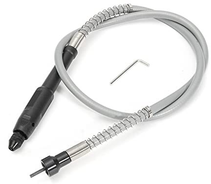 GWHEY 107cm 42 Corded Electric Flexible Drill Grinder Flex Extension Shaft + L Key for Dremel Power Rotary Tool Grinder Accessories Electric Tool Accessories