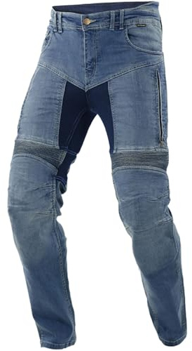 Trilobite Parado Blue Monolayer Slim Motorrad Jeans, blau, 32/30