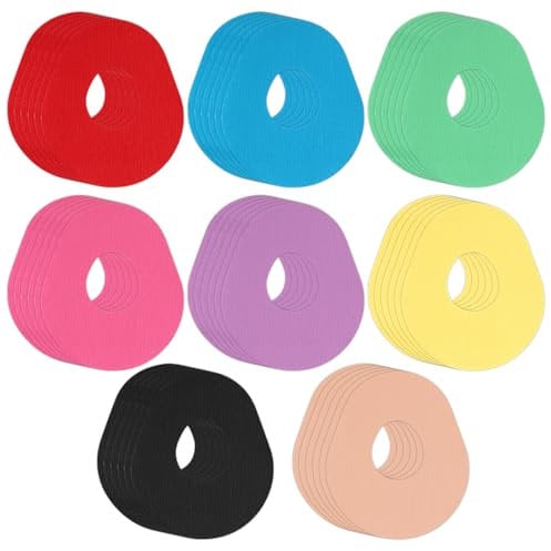 48pcs Sensor Covers for Dexcom G7, Waterproof Breathable Adhesive Patches Glucose Monitor overpatch Sensor Stickers Protector Accessories Easy to Stick and Peel Compatible with Dexcom G7(Colorful)