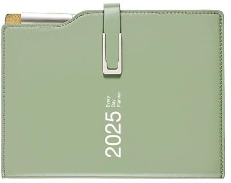 2025 Daily Planner, Meeting Notebook, Work Notebook, Business Notebook, Work Schedule Planner, Meeting Organizer, 2025 Daily Planner For Efficient Work Scheduling And Organization