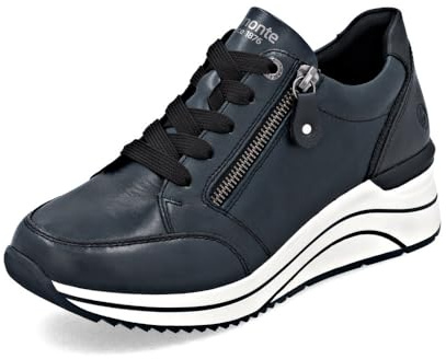 Remonte Damen Low-Top Sneaker D0T03, Frauen Halbschuhe,lose Einlage,wasserabweisend,remonteTEX
