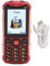 Mtlavishness 4800mAh Card Dual Card Dual Saut-Secours Big Clear Sound Big Fonts 1.3 MP Camera 4G téléphone Mobile pour Les Personnes âgées (Red)