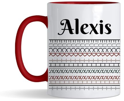 Getagift Personalised Hidden Message – “F*ck This Shit” Optical Illusion Design, Inside Coloured Coffee, Tea Mug. (Red)
