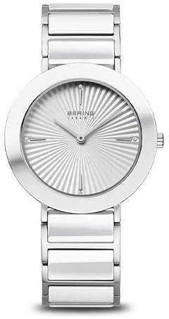 BERING Damen Uhr Armbanduhr Ceramic - 11435-753 Edelstahl