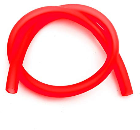 Red Fuel Petrol Diesel Oil Pipe Hose 6mm 50cm Pitbike Compatible Replacement for Yamaha Suzuki
