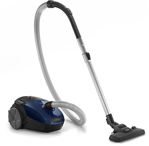PHILIPS FC8240 / 09 Aspirapolvere con sacco PowerGo - 900W - Filtro anallergico - Cavo 9 m - 77 Db-blu navy