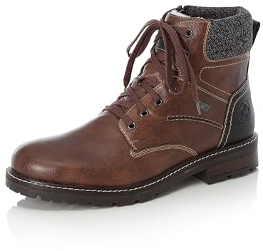 Rieker Herbst/Winter, Herren Klassische Stiefel, Braun (Toffee/schwarz/Granit 25), 40 EU (6.5 UK)