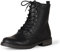 Amazon Essentials Damen Kampfstiefel Mit Schnürung, Schwarz, 40 EU