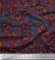 Soimoi Orange Moos Georgette Stoff kunstlerisch Paisley Stoff Meterware 42 Zoll breit