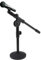 Microphone Stand Desktop Mic Stands Height Adjustable 11”to 27” High with Boom Arm Universal Mic Mount with Metal Base Mic Clips Table Mic Stand